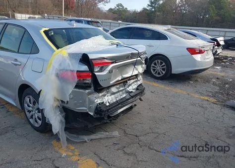 2021 Toyota Corolla Le from USA, damaged, VIN JTDEPMAE9MJ131723